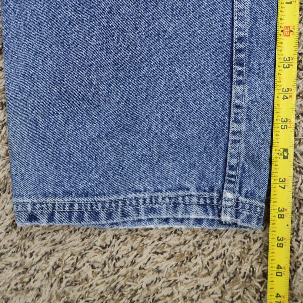 Vintage 90s Pepe Jeans Denim Worxx Straight‎ Leg Size 14 Kids Skate Blue Cotton